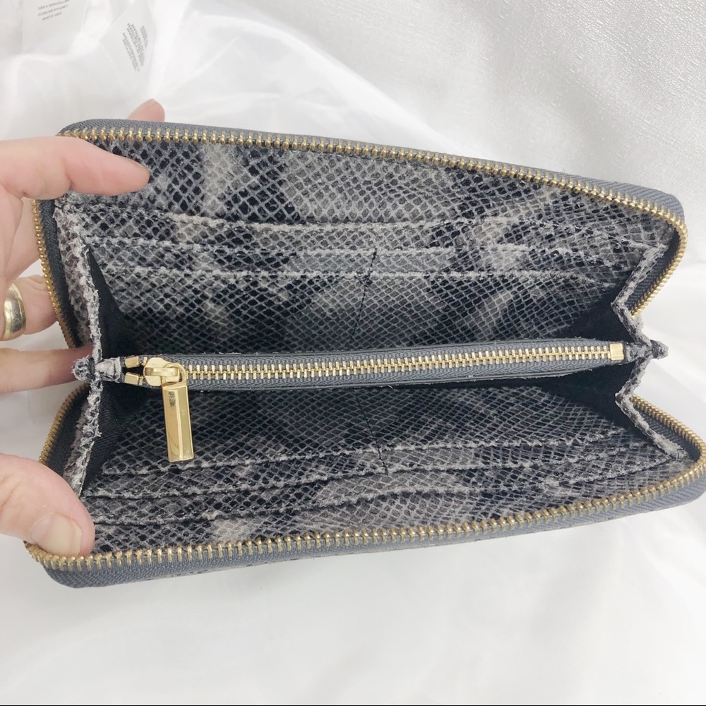 Tory Burch Python Snakeskin Continental Wallet - image 7